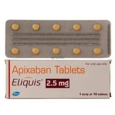 Apixaban Mg Tablet At Rs Stripe Heart Care Medicine In Nagpur