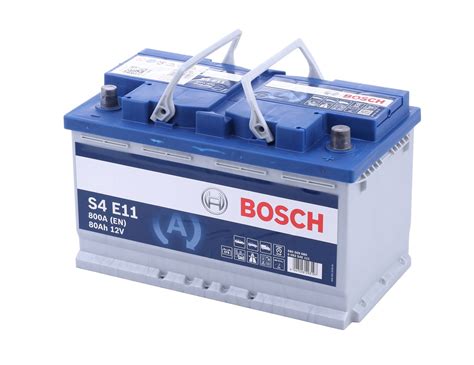 0 092 S4E 111 BOSCH 12V 80AH 800A Batterie 12V 80Ah 800A B13