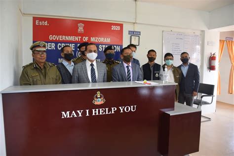 Inauguration Of Cyber Crime Police Station Mizoram Police