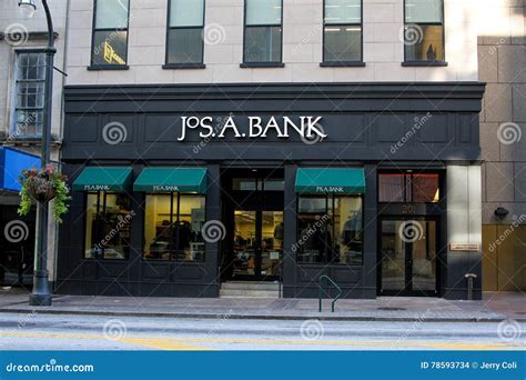 Jos. a. Bank Store, Atlanta, GA. Editorial Stock Image - Image of hats