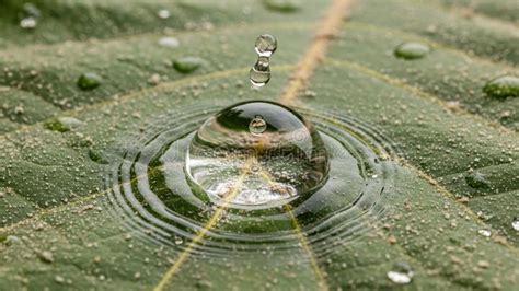 leaf  visible veins   covered  fine particles stock