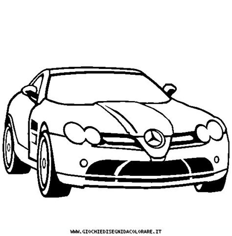 Coloriage Mercedes SLS amg dessin gratuit à imprimer