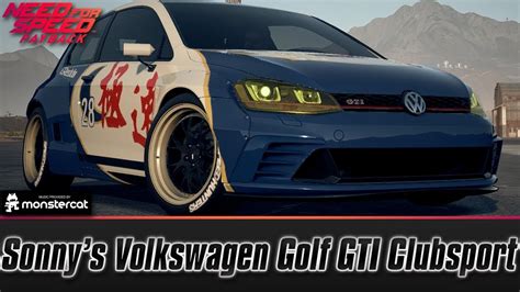 Need For Speed Payback Sonnys Vw Golf Gti Clubsport Race Build