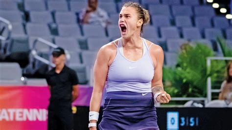 Sabalenka Beats Pegula To Reach Wta Finals Semis Jabeur Ousted