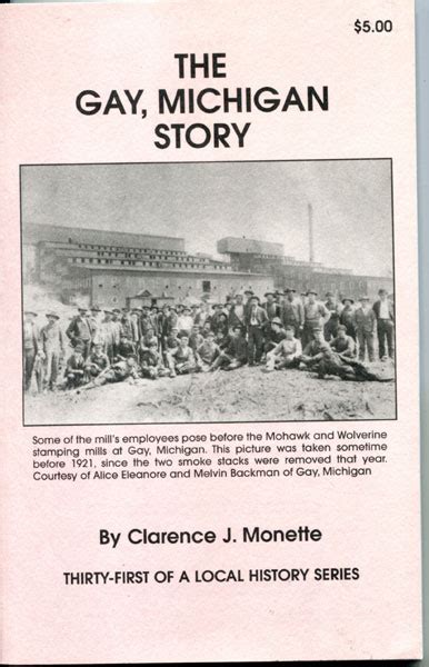 The Gay Michigan Story Clarence J Monette