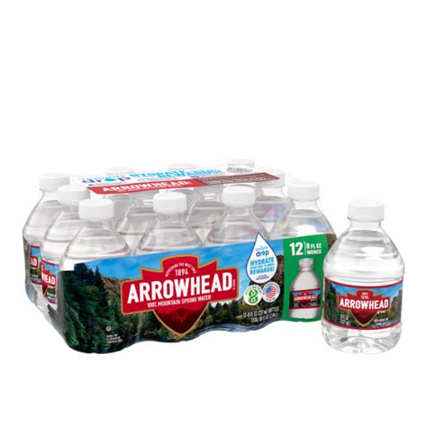 Arrowhead® Spring Water | 8 oz 12-Pack | ReadyRefresh