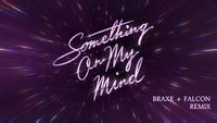 Something On My Mind Braxe Falcon Remix Purple Disco Machine Duke