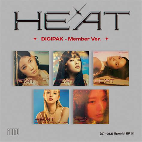 G I Dle Special Album Heat Aegyo Korean Merchandise