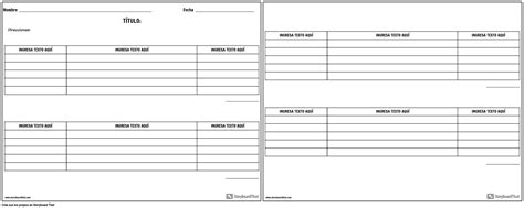 Lista De Verificaci N Detalle Storyboard Por Es Examples