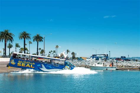 San Diego Tours by Land & Sea Cruise The Bay with SEAL Tours