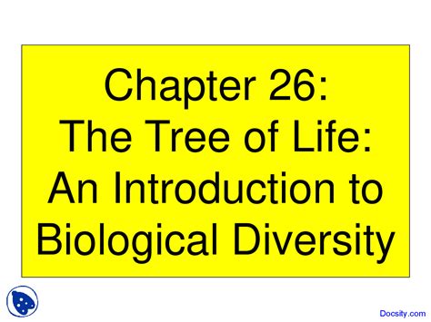 Introduction To Biological Diversity Introduction To Biology