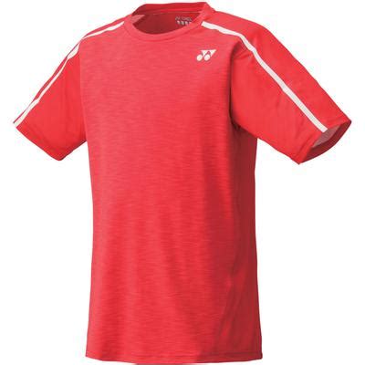 Yonex Mens 10149EX Crew Neck Shirt Red Tennisnuts