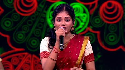 SreenidhiRamakrishnan S Amazing Performance Of Kannu Rendum SSS10