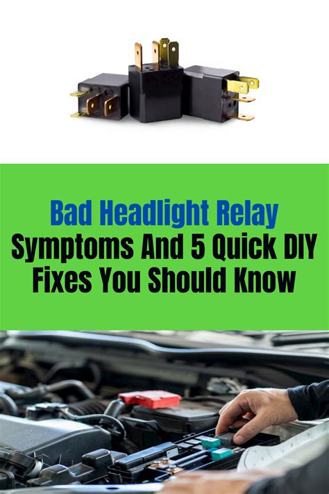 Symptoms Of Bad Headlight Relay