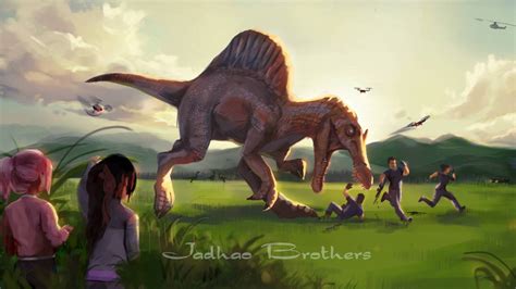 Spinosaurus In Camp Cretaceous Jadhao Brothers By Jadhaobrothers On Deviantart