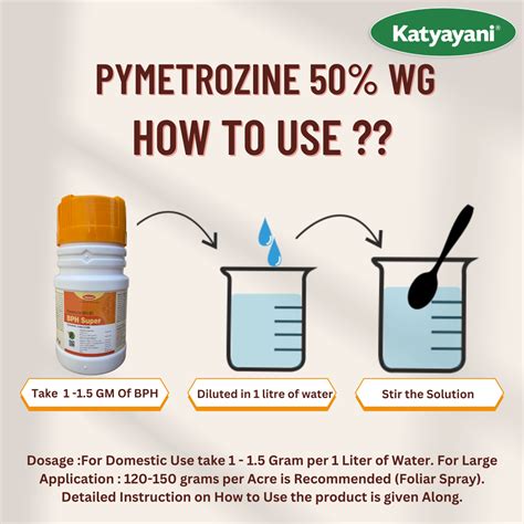 Pymetrozine 50 Wg BPH Super Katyayani Organics