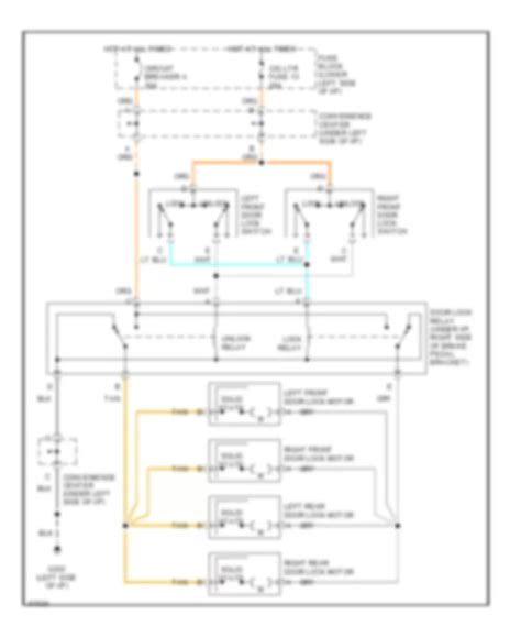 Power Door Locks Chevrolet Pickup C1500 1995 System Wiring Diagrams Wiring Diagrams For Cars