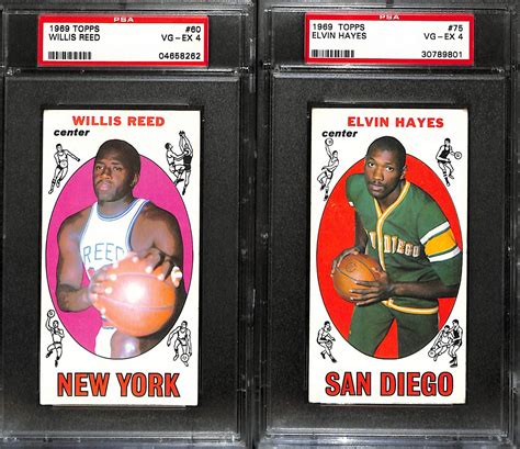 Lot Detail Lot Of 5 PSA Graded 1969 1970 Topps Basketball Rookie