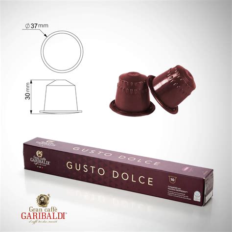 NESPRESSO Coffee Capsules GRAN CAFFE GARIBALDI Gusto Dolce 10 Pcs