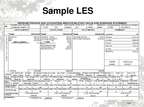 Leave And Earnings Statement