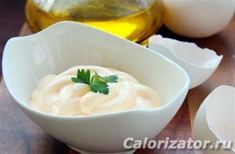 Домашний майонез - калорийность, состав, описание - Calorizator.ru