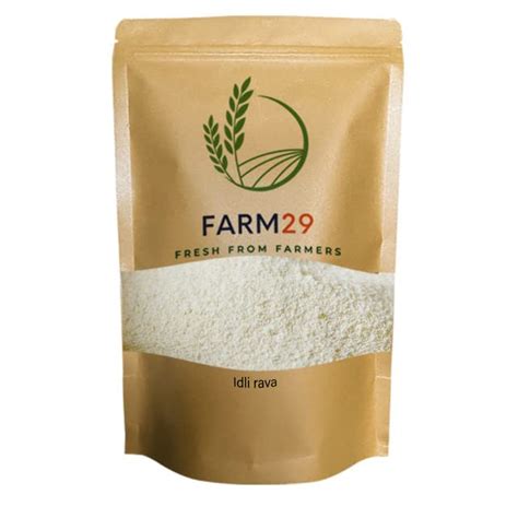 Farm 29 Idli Rava Fresh Gluten Free Idli Mix From Farmers 2000gm