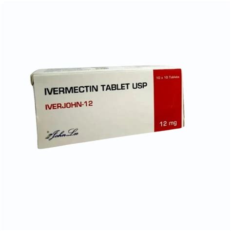 Iverjohn Ivermectin Mg Tablets At Rs Stripe Ivermectin Tablets