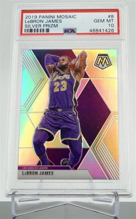 Panini Mosaic Silver Prizm Lebron James For Sale Online Ebay