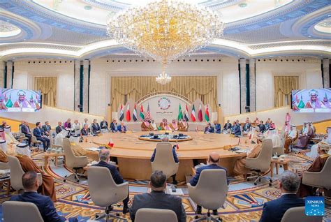 Leaders Vow For Security Stability In Mideast At Jeddah Summit Xinhua