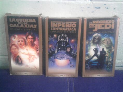 Vhs Trilog A La Guerra De Las Galaxias Edici N Especial En