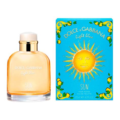 Perfume De Hombre Dolce And Gabbana Light Blue Sun 125 Ml Agua De Tocador Parfums De La Vie