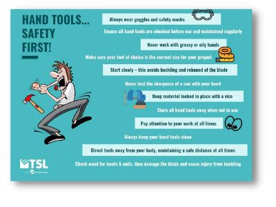 Hand tool safety in D&T education