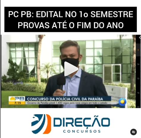 Concurso PC PB edital 1 400 vagas ganha novo cargo Direção Concursos