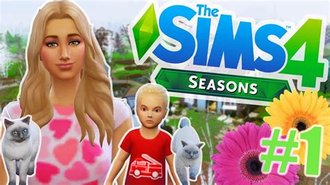 Lets Play Sims 4 Seasons ☔️🌤 Part 1 Gameplay Youtube