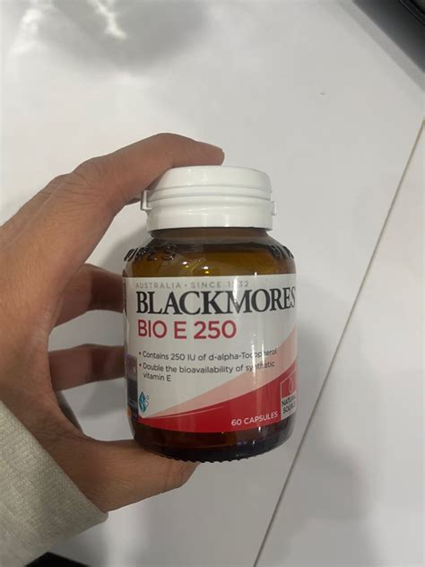 Blackmores Bio E Capsules Health Nutrition Health