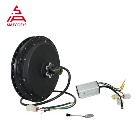 SiAECOSYS QSMOTOR 1200W 48V 50kph Hub Motor With QSKLS4812S Controller