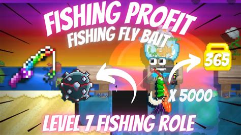 FISHING PROFIT FISHINGFLY BAIT LEVEL 7 FISHING ROLE NAVAL MINE I