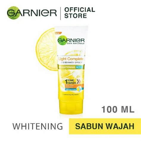 Jual Garnier Light Complete White Speed Brightening Scrub Ml