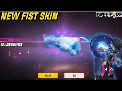 Hailstone Fist Skin Freefire YouTube