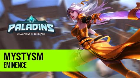 Mystysm Lian Paladins Pro Competitive Gameplay L Eminence Youtube