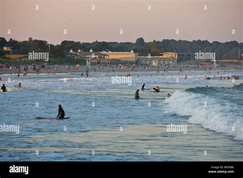 Narragansett Beach Stock Photo - Alamy