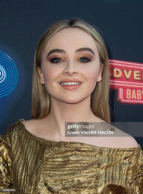 Actress Sabrina Carpenter Attends The Premiere Of The 100th Disney