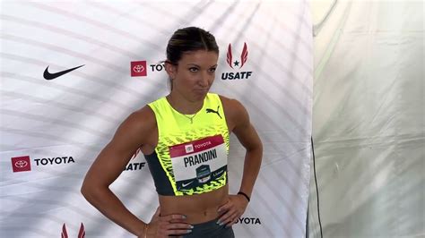 Jenna Prandini Makes It Through To 100m Semi Final At Usatf Champs