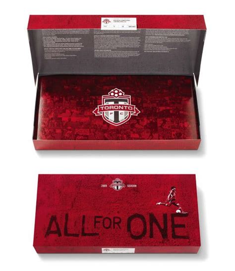 Toronto Fc Ticket Package Lovely Package Packaging Design