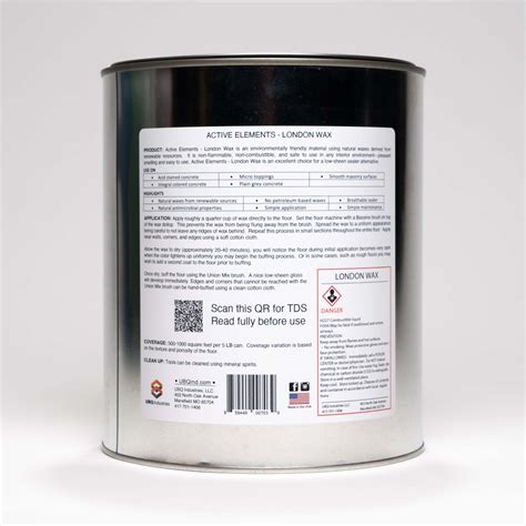 Natural Paste Wax Environmentally Friendly London Wax Ubq Industries