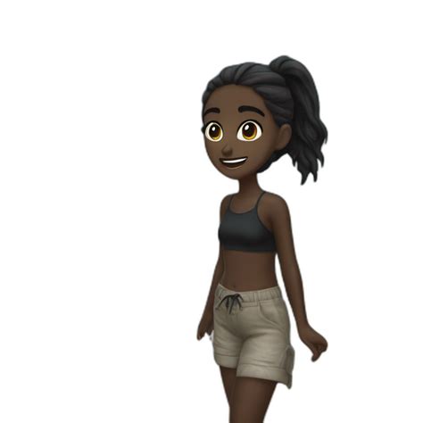 Blonde Beach Babe By Ocean Ai Emoji Generator