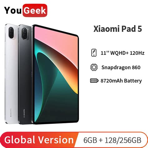 Wersja Globalna Xiaomi Pad 5 128GB 256GB 11 WQHD 120Hz