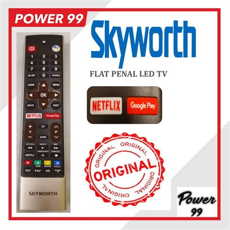 Skyworth Original Netflix Google Play Flat Penal Smart