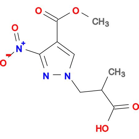 Methoxycarbonyl Nitro H Pyrazol Yl Methylpropanoic Acid