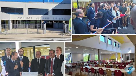 Inauguration du nouveau collège de Louviers Sogeti Ingenierie